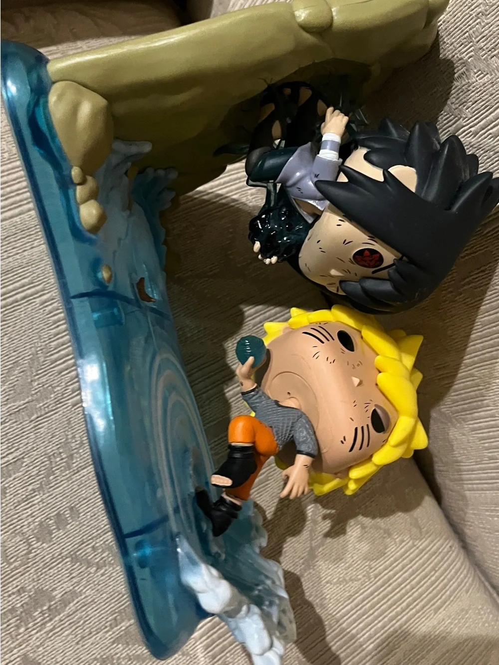 Funko Pop! Collectable Naruto and Sasuke Funko Pop Diorama - Yellow & Black Hair
